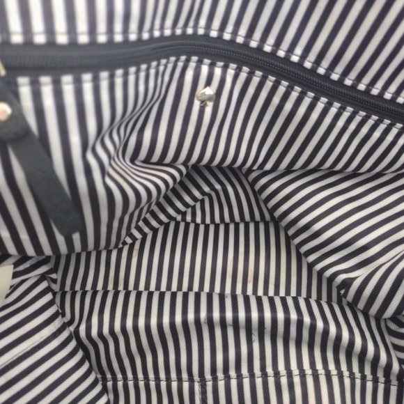 SOLD Kate Spade New York Pebbled Leather Satchel in Black - Picture 8 of 9